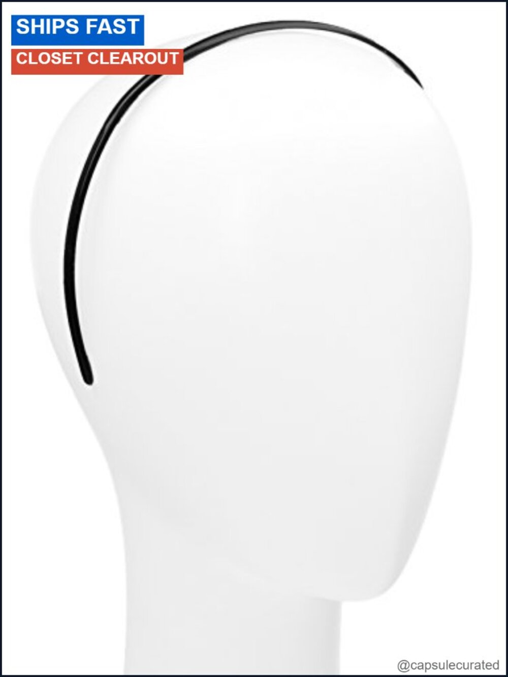Ultracomfort 1/8" Cellulose Acetate Headband for Women Hair Accessory